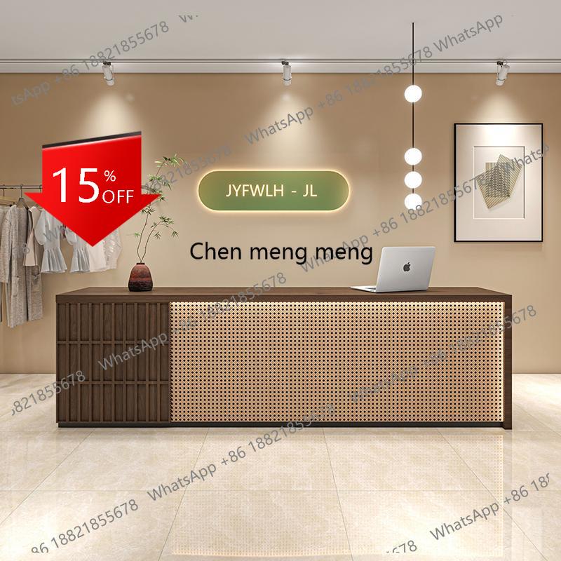 Home Office Industrial Design - A139 Meja Resepsi Sambutan Desain Pelanggan
