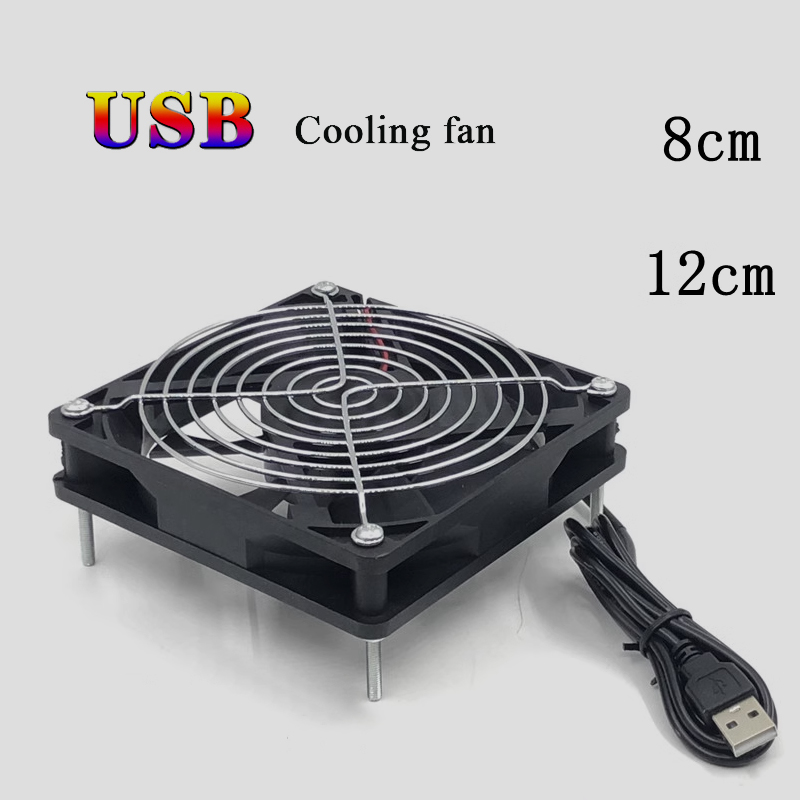 Usb Desk Fan - Kipas Casing PC Komputer Bertenaga USB