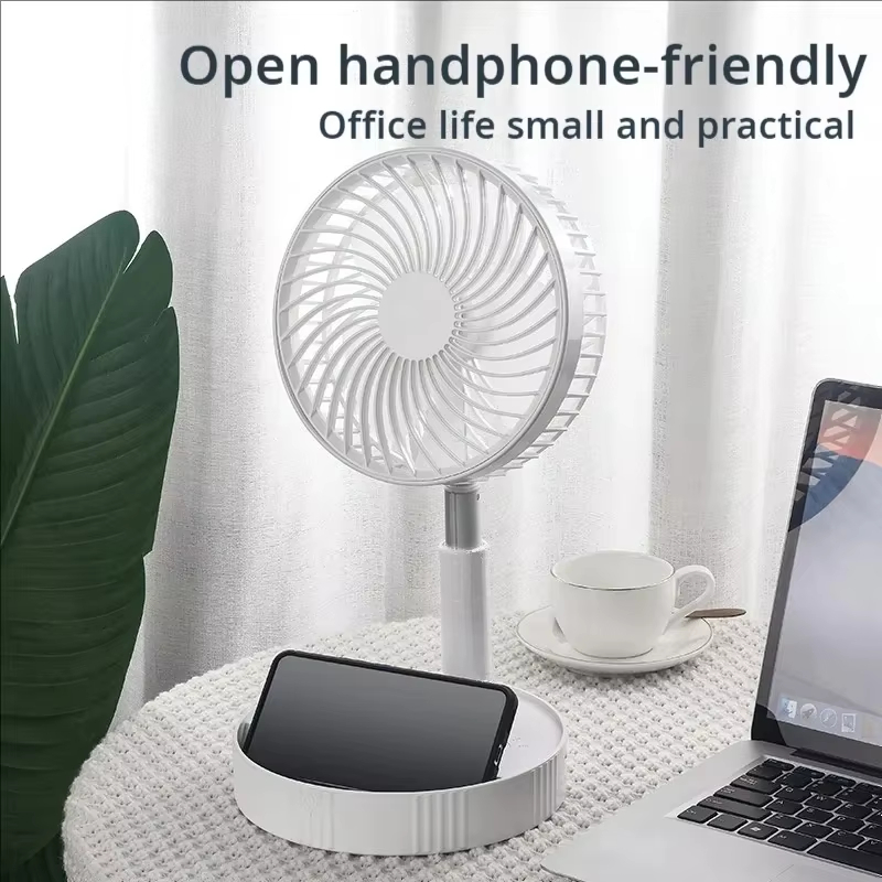 Usb Desk Fan - Kipas Angin Portabel Mini Dapat Dilipat