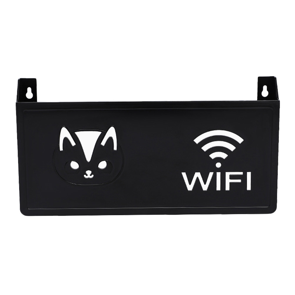 Cable Management Box - Kotak Penyimpanan Router Dinding Dekoratif, Penyangga