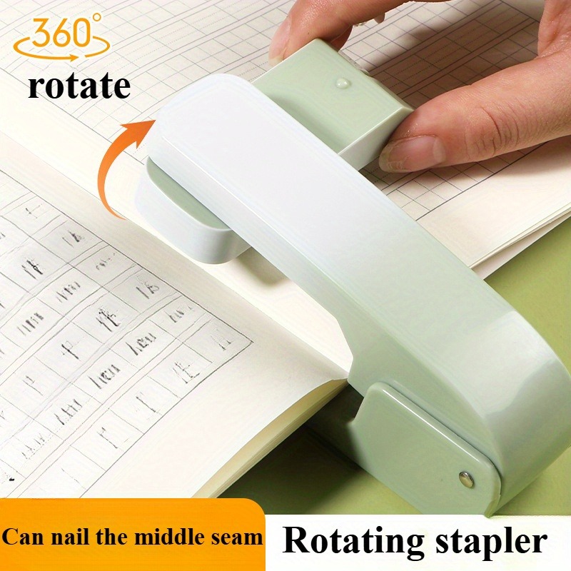 Home Office 2024 - Stapler Jilid Buku Multi-sudut Dapat Disesuaikan