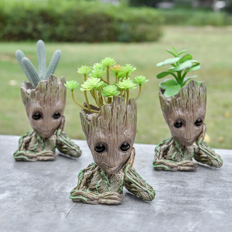 Home Office Romance Manga - Baby Groot tanaman dekorasi rumah Pot
