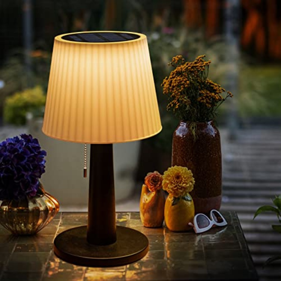 Desk Lamp Led - Lampu Meja Tenaga Surya Luar Ruangan