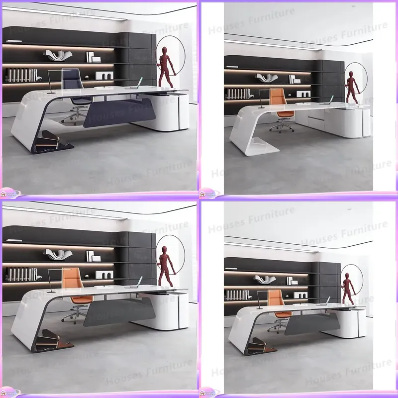 Meja Kantor Eksekutif Mewah Mo - Home Office 2024 ulasan dan harga