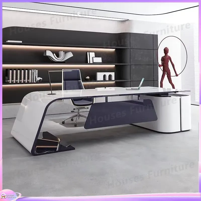 Meja Kantor Eksekutif Mewah Mo - Home Office 2024 ulasan dan harga