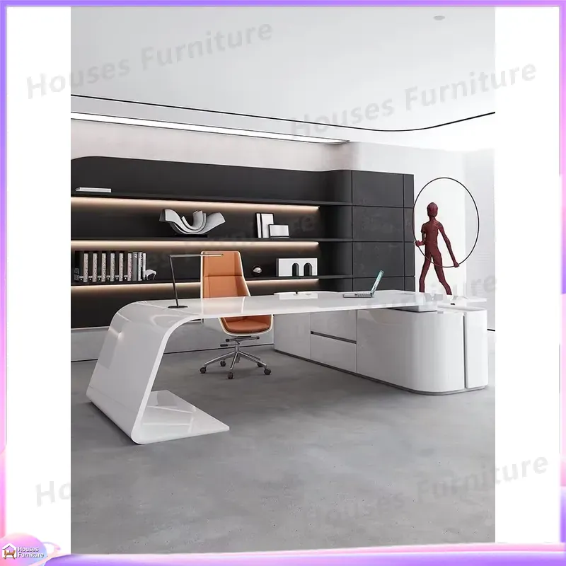 Meja Kantor Eksekutif Mewah Mo - Home Office 2024 ulasan dan harga