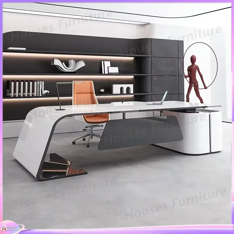 Meja Kantor Eksekutif Mewah Mo - Home Office 2024 ulasan dan harga