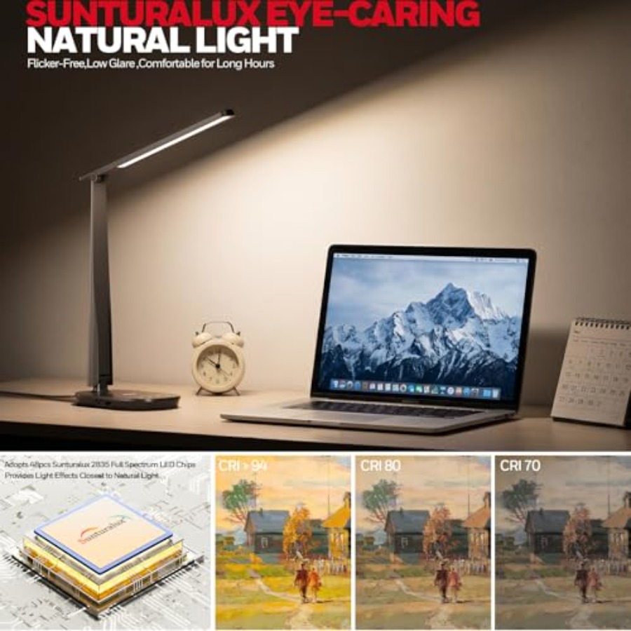 Lampu Meja LED untuk Kantor Ru - Desk Lamp Led ulasan dan harga