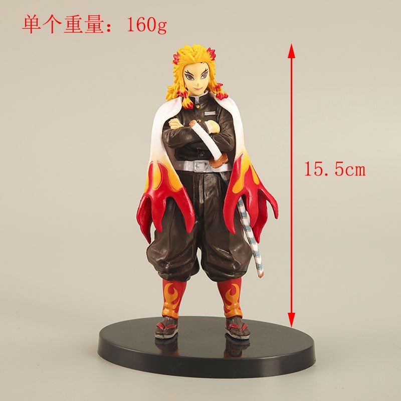 4PCS Set Figur Demon Slayer Ha - Home Office Romance Manga ulasan dan harga