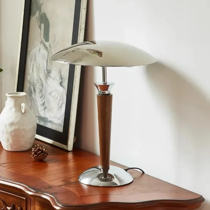 Lampu Meja Kayu Gaya Industria - Home Office Industrial Design ulasan dan harga