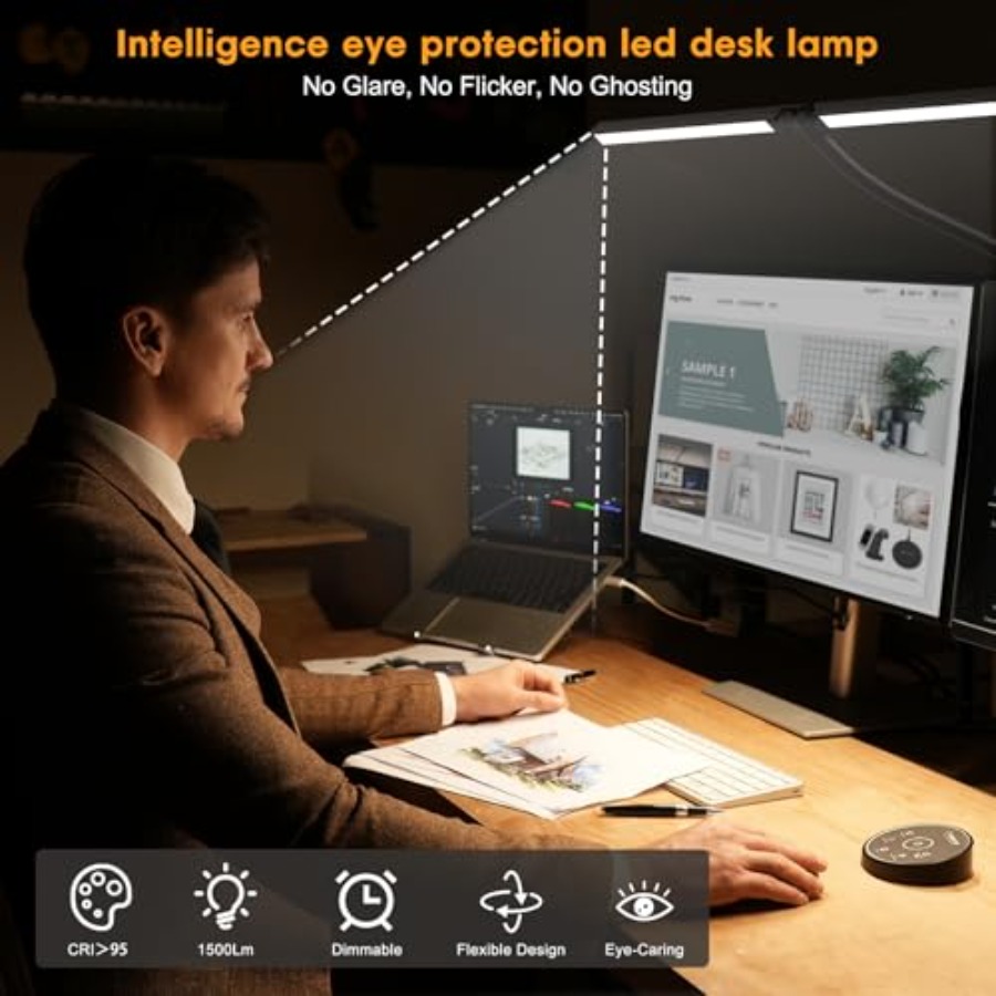 Lampu Meja LED untuk Kantor Ru - Desk Lamp Led ulasan dan harga