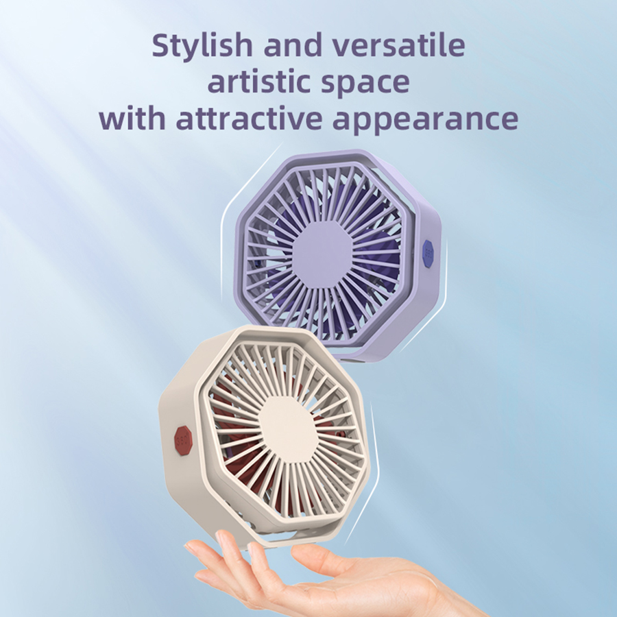 Kipas Meja USB Heksagonal, 360 - Usb Desk Fan ulasan dan harga