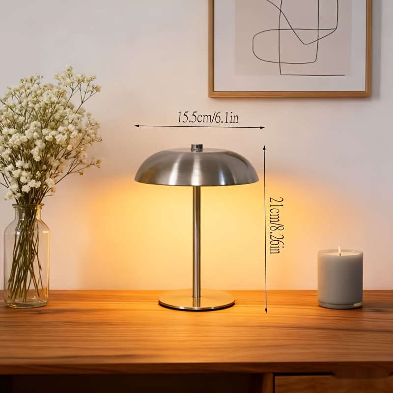 Lampu Meja Jamur Minimalis Vin - Desk Lamp Led ulasan dan harga