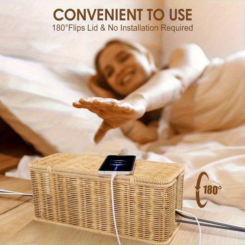 Kotak Manajemen Kabel Rotan Bu - Cable Management Box ulasan dan harga