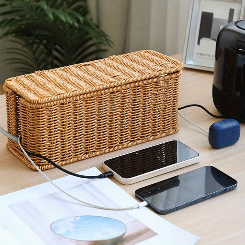 Kotak Manajemen Kabel Rotan Bu - Cable Management Box ulasan dan harga