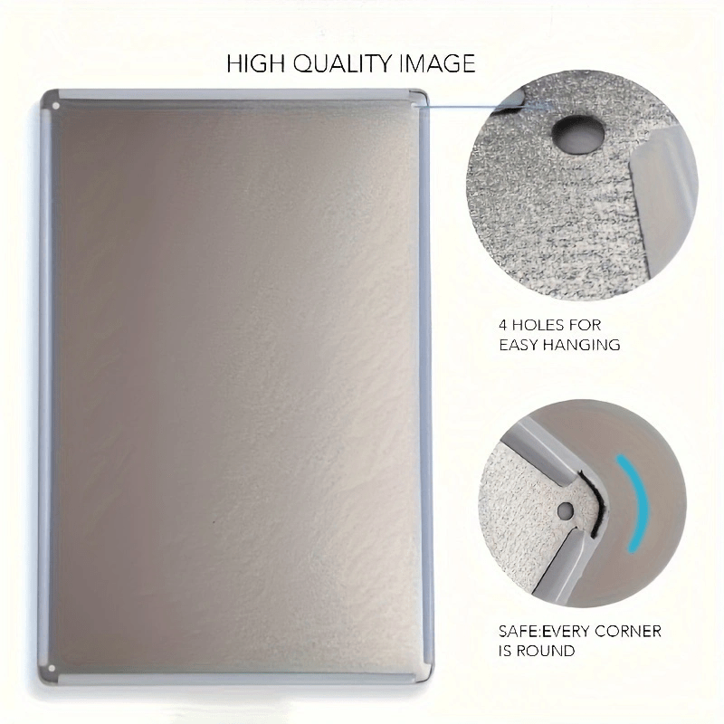 CIFBUY Hiasan Dinding Aluminiu - Free Home Office ulasan dan harga