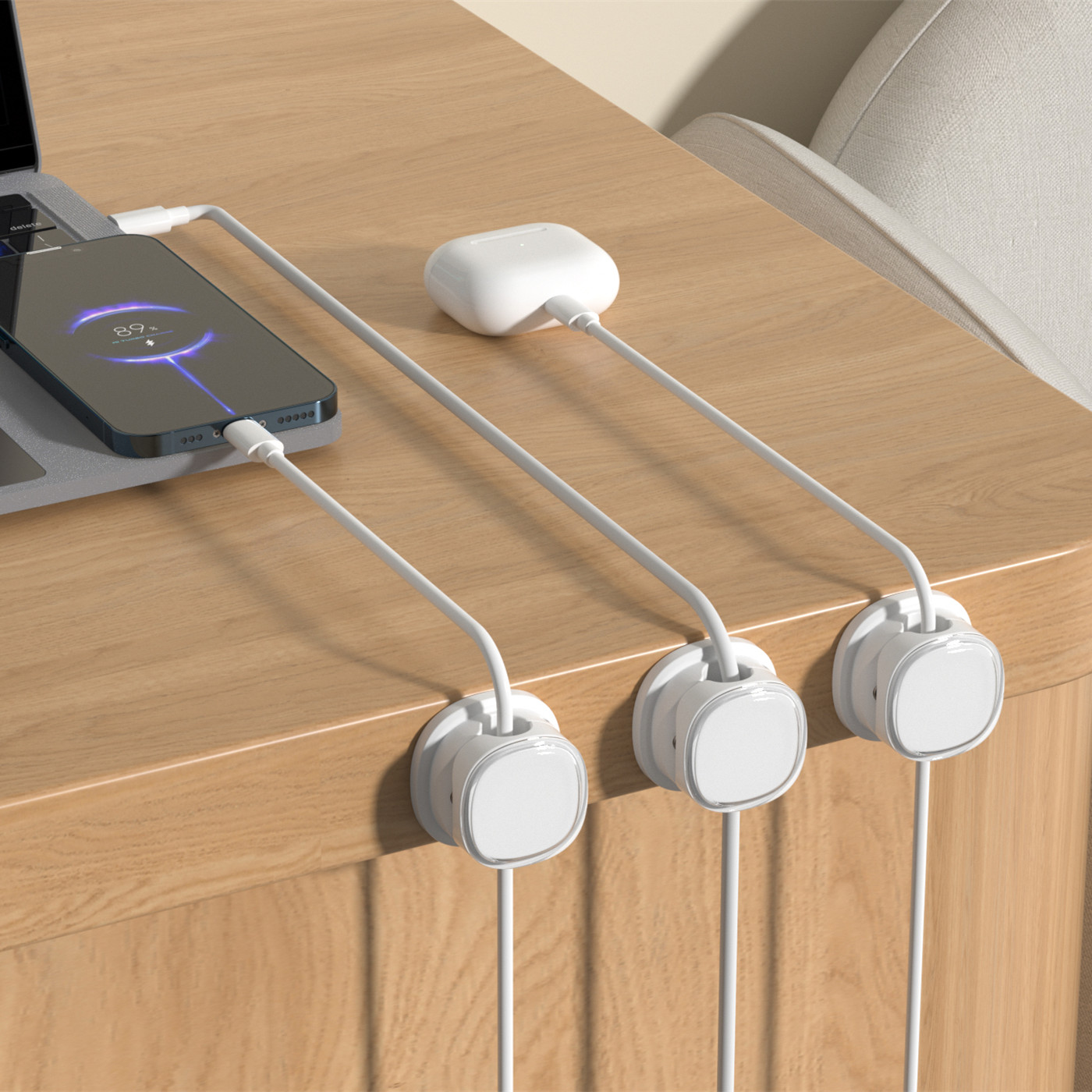 3/6/8/12 Buah Klip Kabel Magne - Cable Management Box ulasan dan harga