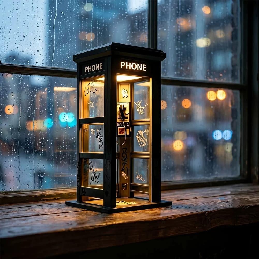Lampu Meja Telepon Retro Graff - Desk Lamp Led ulasan dan harga