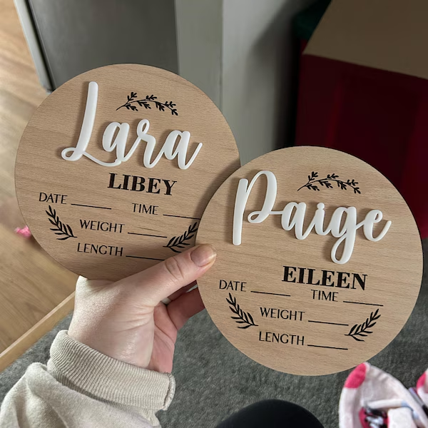 1 Buah Tanda Pengumuman Bayi K - Home Office Ideas ulasan dan harga