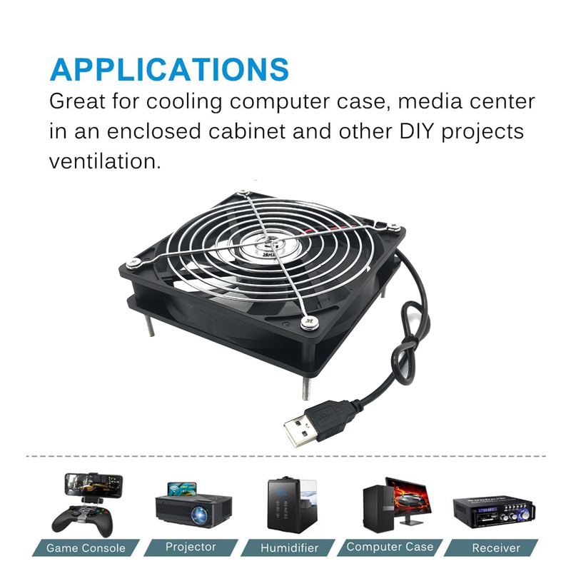 Kipas Casing PC Komputer Berte - Usb Desk Fan ulasan dan harga