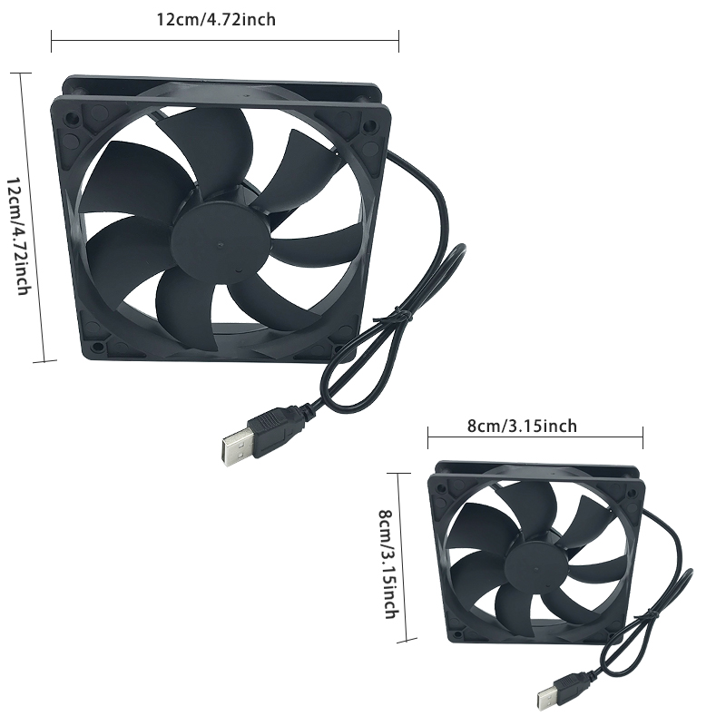 Kipas Casing PC Komputer Berte - Usb Desk Fan ulasan dan harga