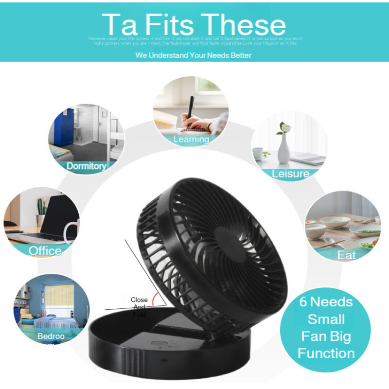 Kipas Angin Portabel Mini Dapa - Usb Desk Fan ulasan dan harga