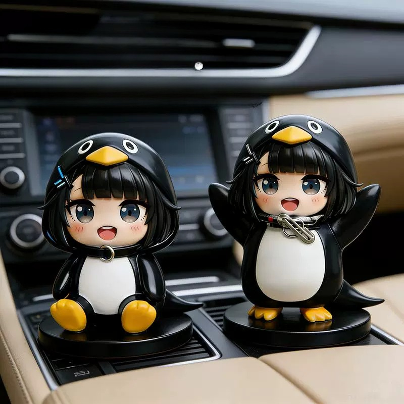 Guguga Figur PVC Penguin Kecil - Home Office Romance Manga ulasan dan harga