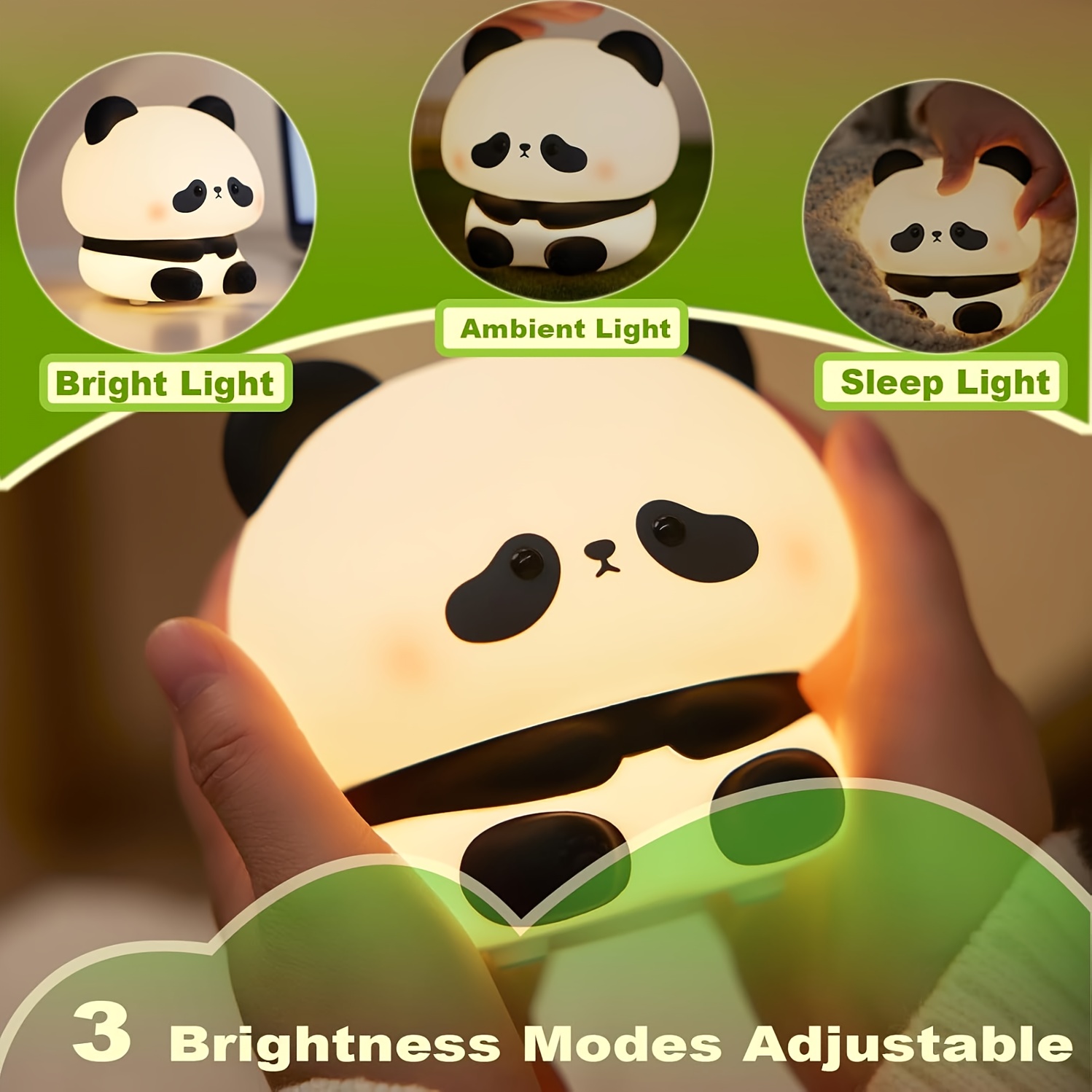 Hadiah Natal bertema panda, la - Desk Lamp Led ulasan dan harga