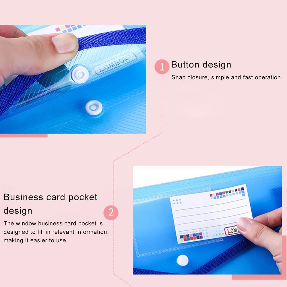 1-10 Buah Folder File Tombol J - File Cabinet Drawer ulasan dan harga