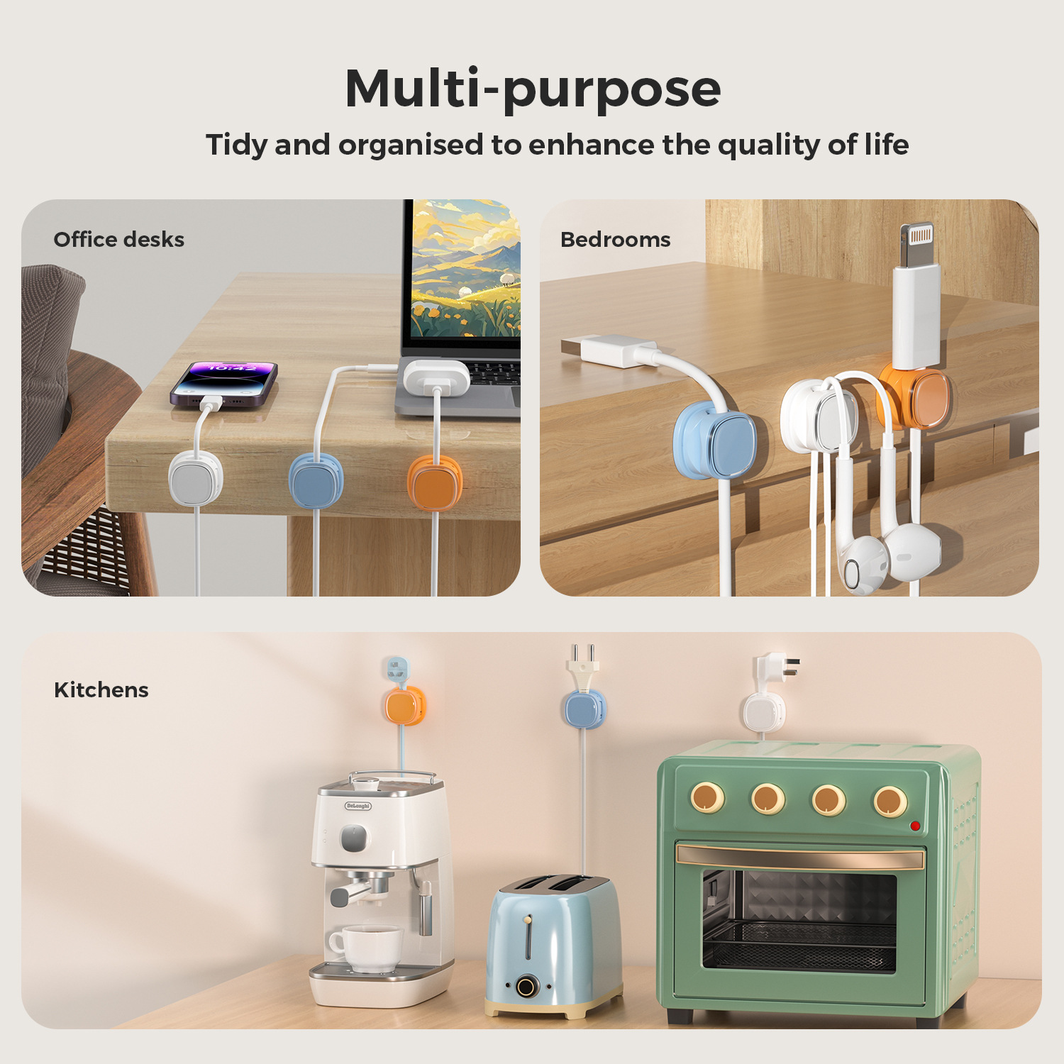Penjepit Kabel Perekat, Penaha - Cable Management Box ulasan dan harga