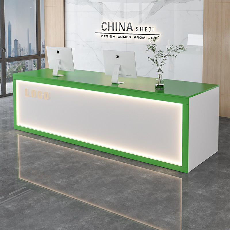 Meja Resepsi Modern Eksekutif  - Home Office Industrial Design ulasan dan harga