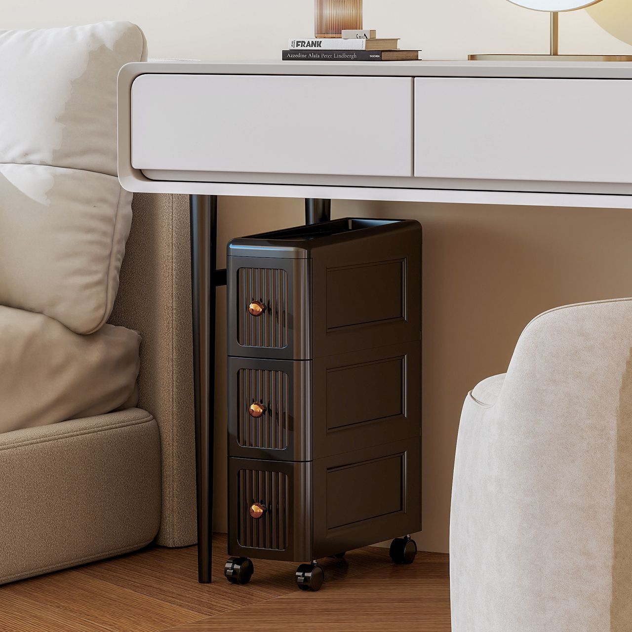 Lemari Penyimpanan Laci Sempit - File Cabinet Drawer ulasan dan harga