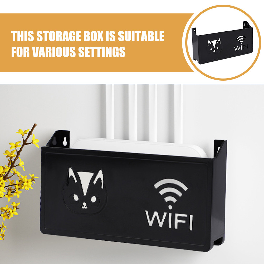 Kotak Penyimpanan Router Dindi - Cable Management Box ulasan dan harga