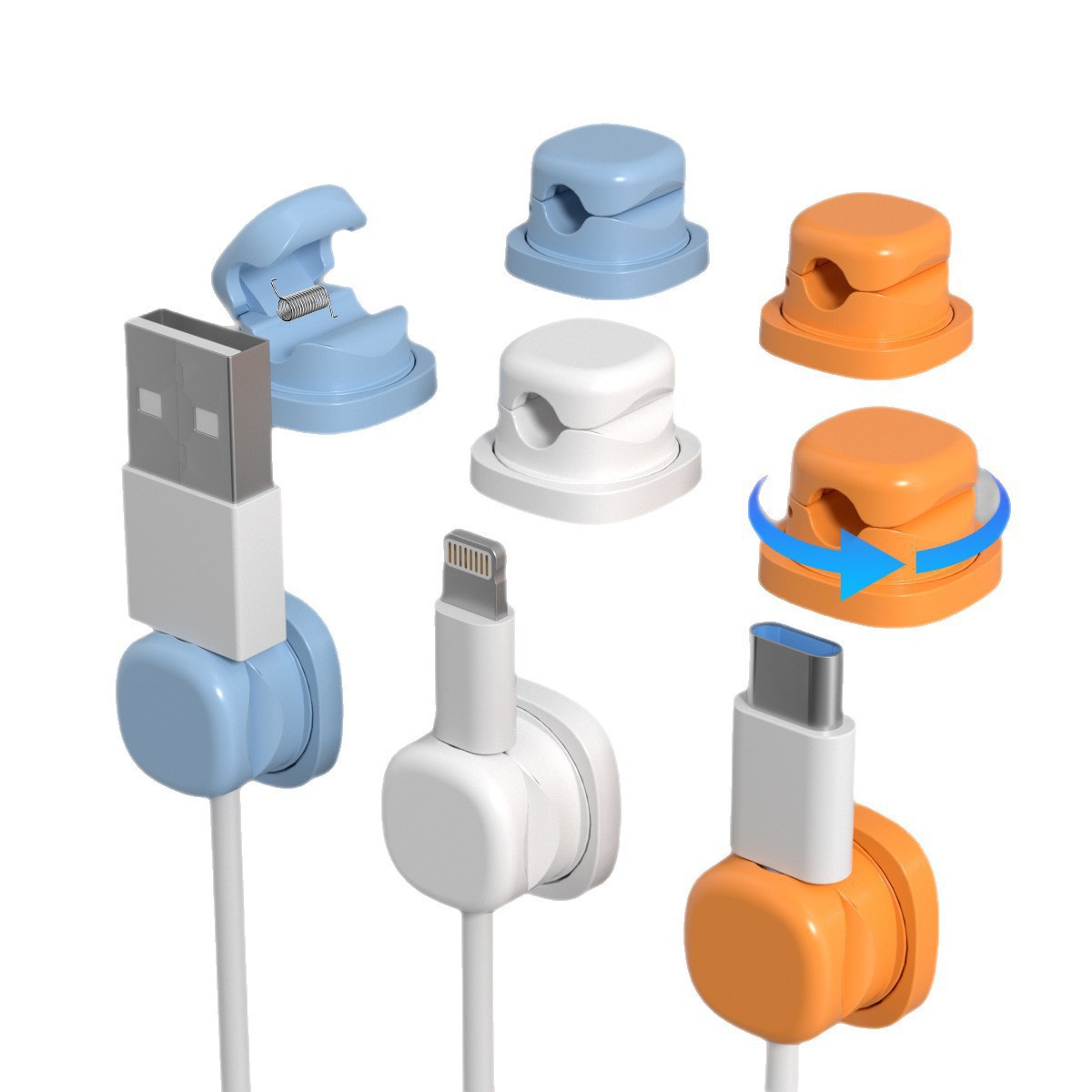 6 Buah Pengatur Kabel Multi Wa - Cable Management Box ulasan dan harga