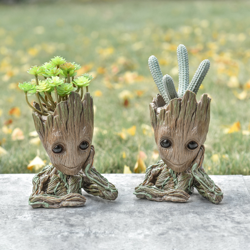 Baby Groot tanaman dekorasi ru - Home Office Romance Manga ulasan dan harga