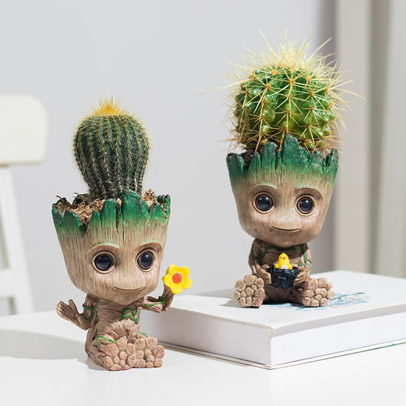 Baby Groot tanaman dekorasi ru - Home Office Romance Manga ulasan dan harga