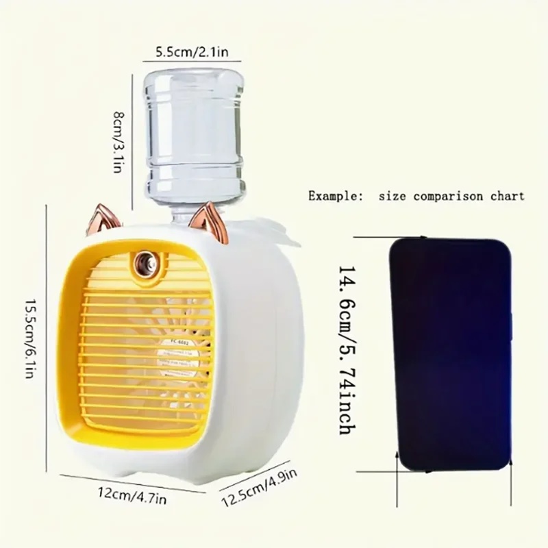 Kipas pendingin udara mini por - Usb Desk Fan ulasan dan harga