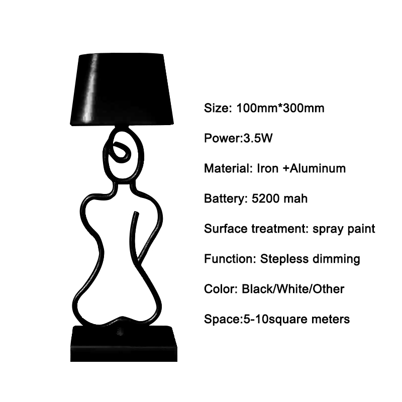 Lampu Meja LED Modern Tanpa Ka - Desk Lamp Led ulasan dan harga